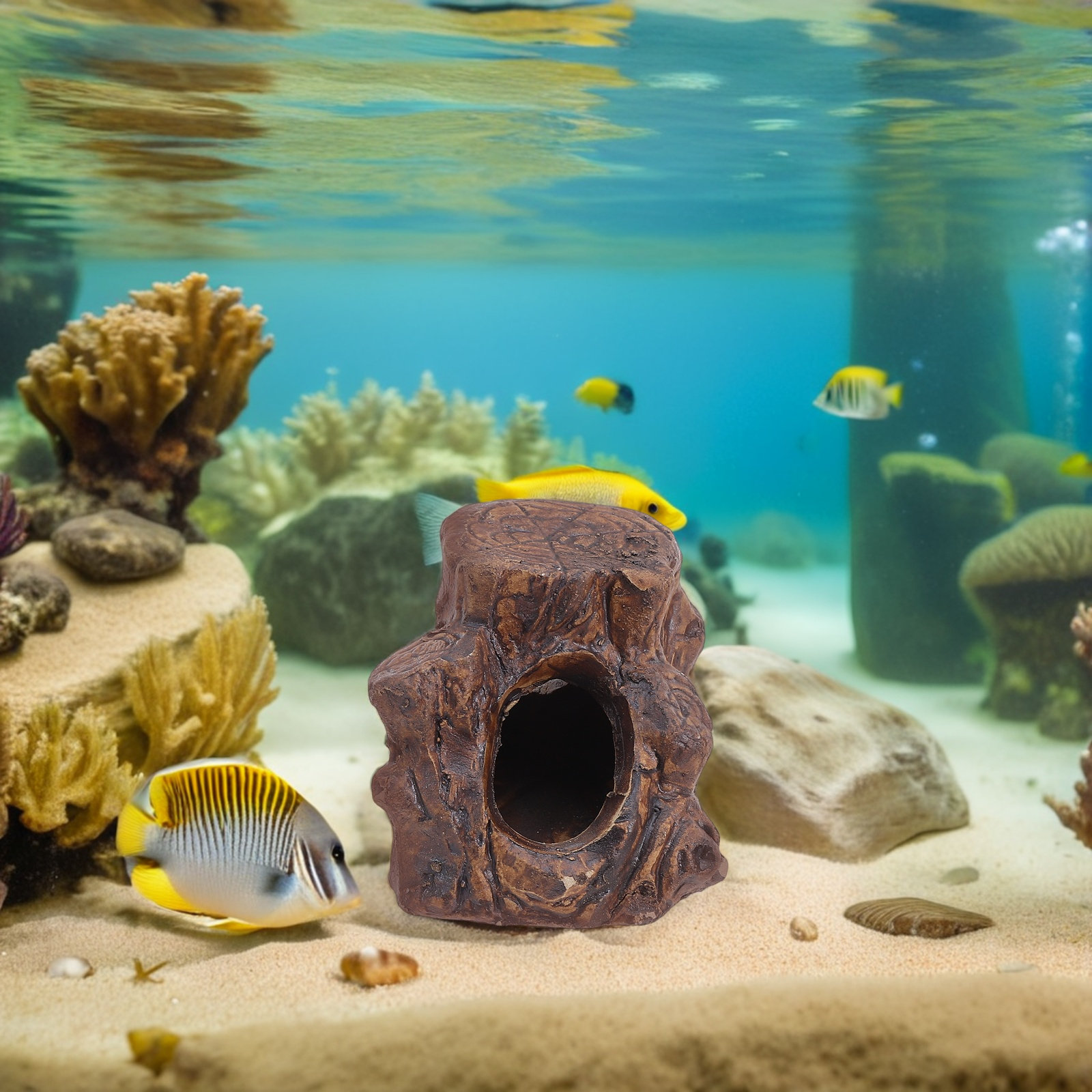 2 Pezzi di Decorazioni per Acq - Hide Cave Ceramic recensione e prezzo